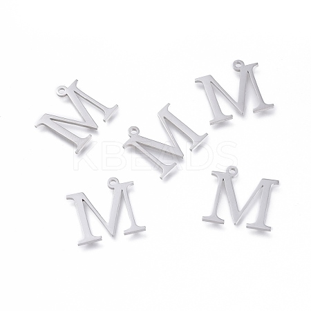 Tarnish Resistant 304 Stainless Steel Charms STAS-K215-12P-1