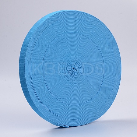 Colored Flat Elastic Rubber Band EC-WH0002-10-1