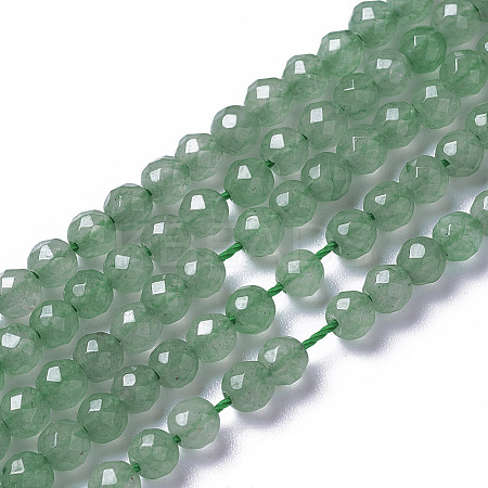 Natural Green Aventurine Beads Strands LS-G-F596-10-3mm-1