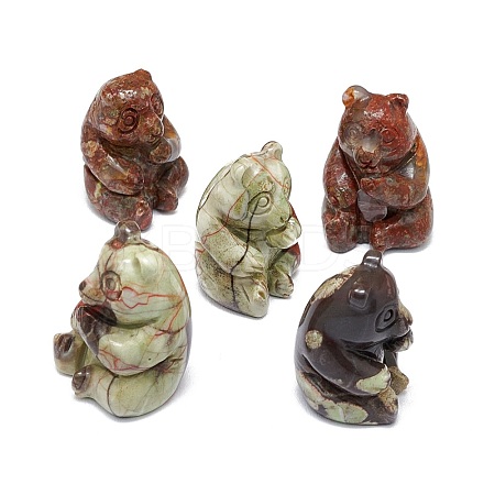 Natural Ocean Jasper Sculpture Display Decorations G-F719-55D-1