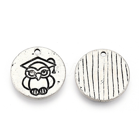 Tibetan Style Alloy Pendants PALLOY-T075-193AS-1