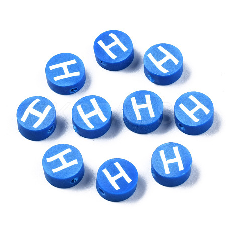 Handmade Polymer Clay Beads CLAY-N011-031H-1