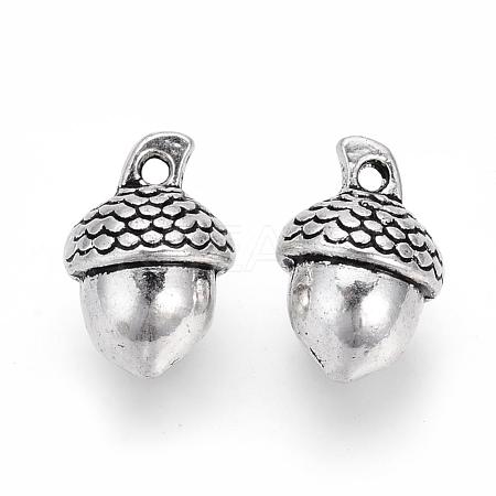 Tibetan Style Alloy Pendants TIBE-S309-80AS-RS-1