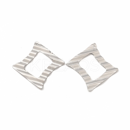 Non-Tarnish 304 Stainless Steel Pendants STAS-F290-22P-1