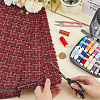 Tartan Pattern Cloth Fabric DIY-WH20009-37B-01-3