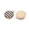 Alloy Enamel Pendants PALLOY-N176-90KCG-2