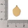 Christmas Theme Ion Plating(IP) 304 Stainless Steel Enamel Pendants STAS-Z083-07G-05-3