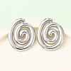 304 Stainless Steel Stud Earrings LS-EJEW-I323-01P-04-2
