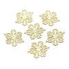 Brass Filigree Joiners KK-P119-12C-RS-1