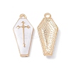 Alloy Enamel Pendants ENAM-H039-10G-D-1