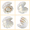 Shell Shape Porcelain Jewelry Plate AJEW-WH20080-08A-5