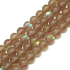 Synthetic Moonstone Beads Strands G-S300-117C-8mm-1