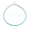Braided Round Imitation Leather Bracelets Making BJEW-H610-01G-2