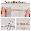 7.5Yards Polyester Lace Trims SRIB-GF0001-54C-6