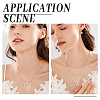 12Pcs 3 Colors 304 Stainless Steel Pendants STAS-UN0026-61-6