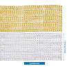 16 Rows Plastic Diamond Mesh Wrap Roll Rhinestone Crystal Ribbon Cake Wedding Decoration DIY-TA0008-45-8