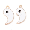 Alloy Enamel Pendants PALLOY-D015-05B-2