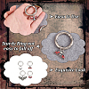 Gothic Alloy Shoes Charms HJEW-GO00068-8