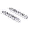 Non-Tarnish 304 Stainless Steel Pendants STAS-N095-090-2