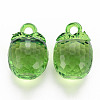 Autumn Theme Transparent Acrylic Pendants TACR-T024-04B-925-2