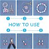 Handmade Polymer Clay Beads Strand CLAY-NB0001-34-4