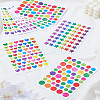 15 Sheets 3 Styles Holographic PVC Waterproof Self Adhesive Laser Stickers DIY-LP0003-80-1