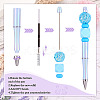 5Pcs Plastic Beadable Pens AJEW-TA0001-76B-4