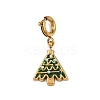 304 Stainless Steel Enamel Pendant Decorations STAS-L304-02G-1