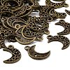 Tibetan Style Alloy Pendants TIBE-S306-05AB-NR-3