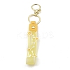Flower PVC Rope Keychains KEYC-B015-01LG-05-1