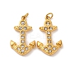 304 Stainless Steel Rhinestone Pendants STAS-U061-13G-01-1