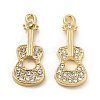 Rack Plating Alloy Rhinestone Pendants ALRI-M006-13G-2