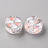 Transparent Enamel Acrylic Beads TACR-S155-005C-2