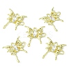 Rack Plating Alloy Connector Charms FIND-YW0001-93C-3