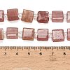 Natural Strawberry Quartz Beads Strands GG-F802-B16-01-5