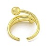 Brass Cuff Rings for Women LS-RJEW-E294-01G-02-3