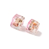 Baking Paint Handmade Gold Sand Lampwork Beads LAMP-P072-01B-07-2