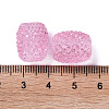 Transparent Resin European Jelly Colored Beads RESI-B025-01A-03-3
