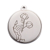 Non-Tarnish 304 Stainless Steel Pendants STAS-C032-04P-1