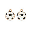 Alloy Enamel Pendants ENAM-V001-01C-KCG-1