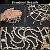 Alloy Rhinestone Headbands for Women AJEW-WH20020-241G-5