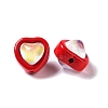 Spray Painted Alloy Bead PALLOY-H134-27A-2