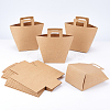  Rectangle Foldable Creative Kraft Paper Gift Bag CON-NB0001-86-4