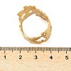 304 Stainless Steel Open Cuff Rings for Women RJEW-U060-01I-G-3