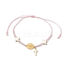 Adjustable Nylon Cord Braided Beads Bracelets BJEW-MZ00168-05-2