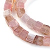 Natural Dragon Veins Agate(Dyed & Heated) Beads Strands G-G177-E17-03-4