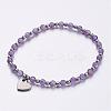 304 Stainless Steel Charm Bracelets BJEW-JB02462-2