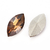Pointed Back & Back Plated K9 Glass Cabochons RGLA-E017-06A-A-1