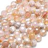 Natural Cherry Blossom Agate Beads Strands G-C116-A148-01-2