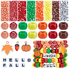 DIY Alloy Enamel & Plastic Beads Bracelets Making Kits DIY-AR0004-32-1